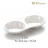 Fall-resistant Circular Imitation Porcelain Small Dish